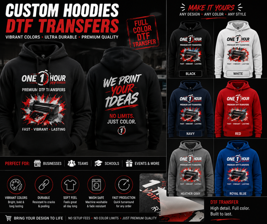 Custom hoodies